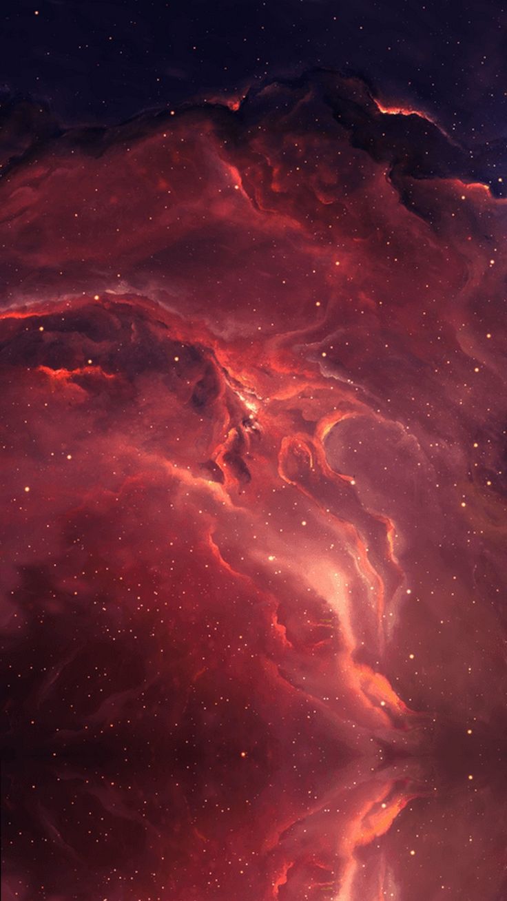 Red Galaxy Phone Wallpapers