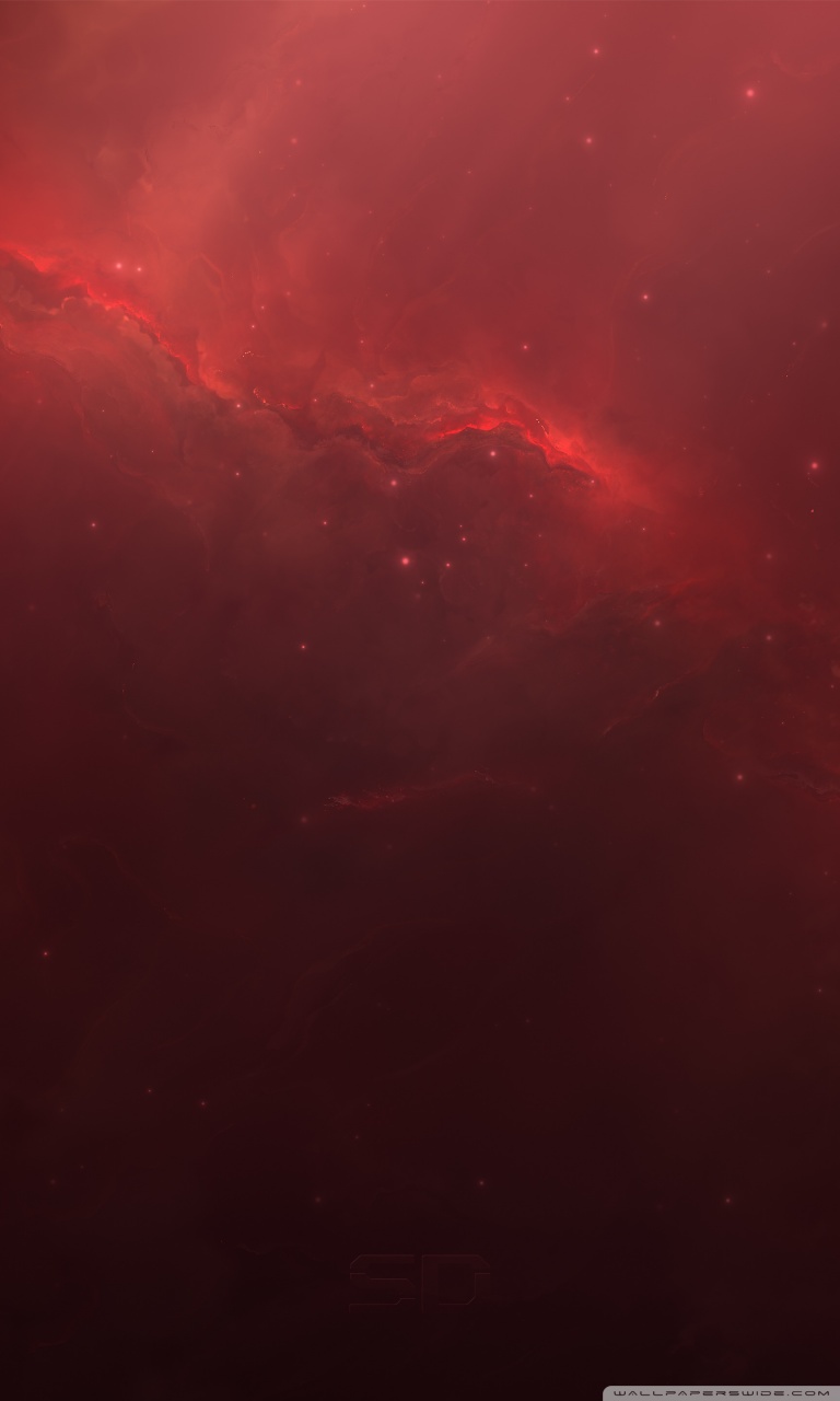 Red Galaxy Phone Wallpapers