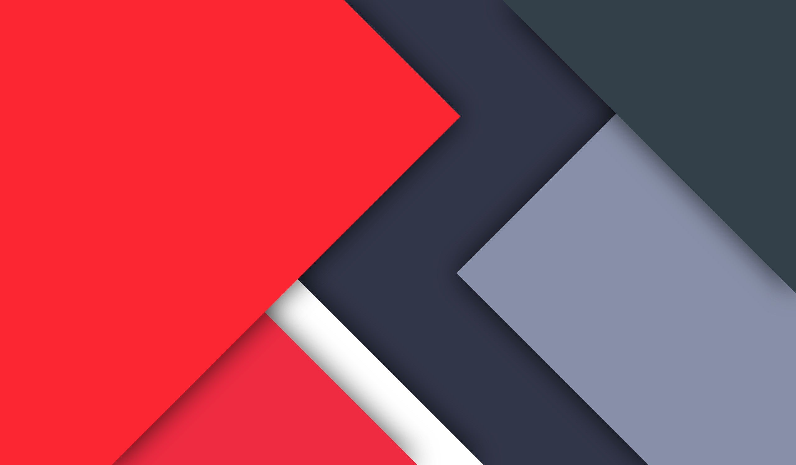 Red Geometric Shapes Wallpapers