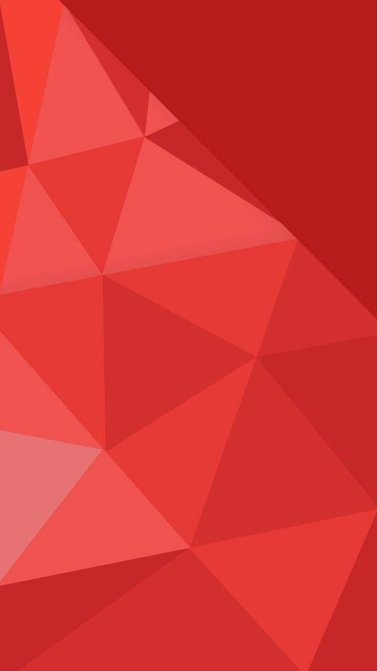 Red Geometric Shapes Wallpapers