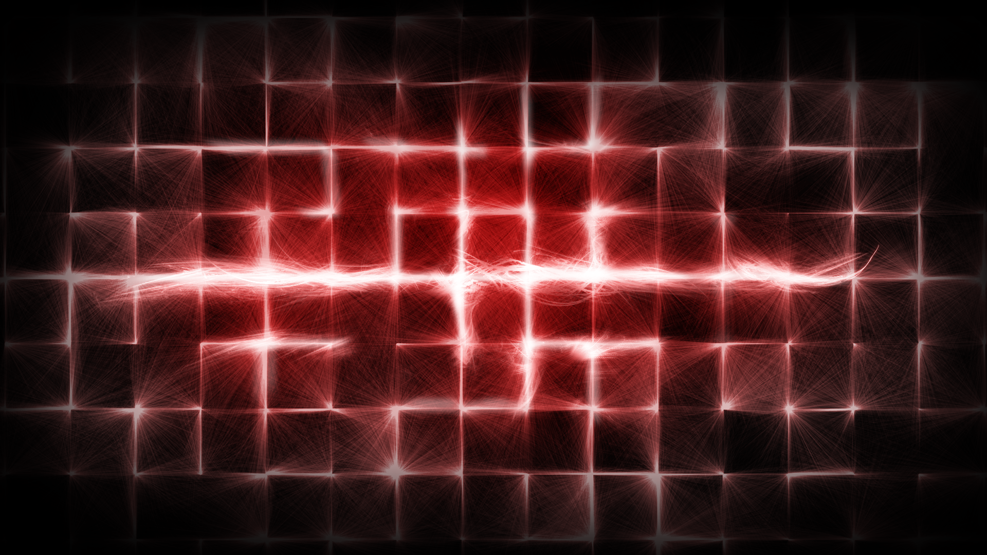 Red Grid Wallpapers