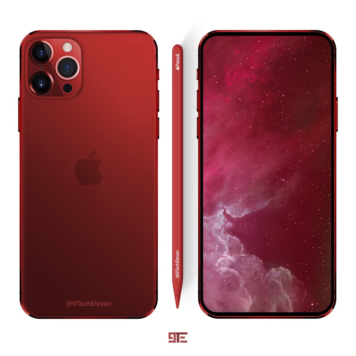 Red Iphone 12 Wallpapers