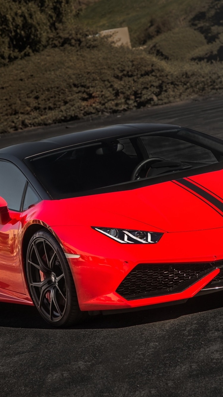 Red Lamborghini Iphone Wallpapers