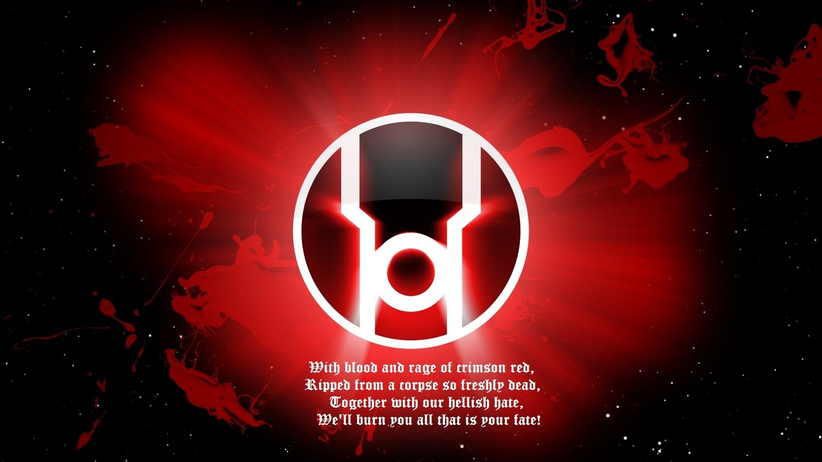 Red Lantern Corps Wallpapers