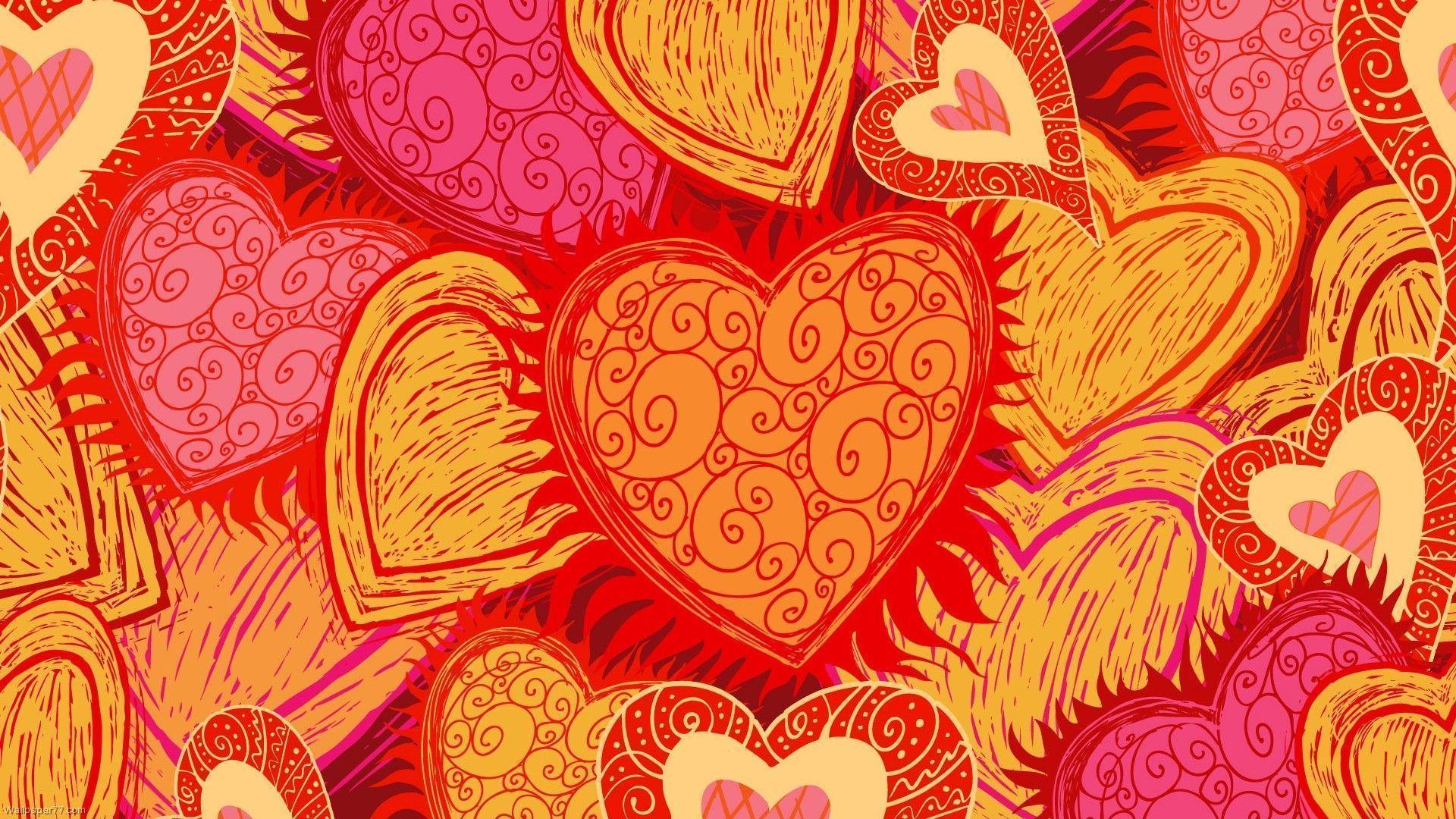 Red Love Heart Wallpapers