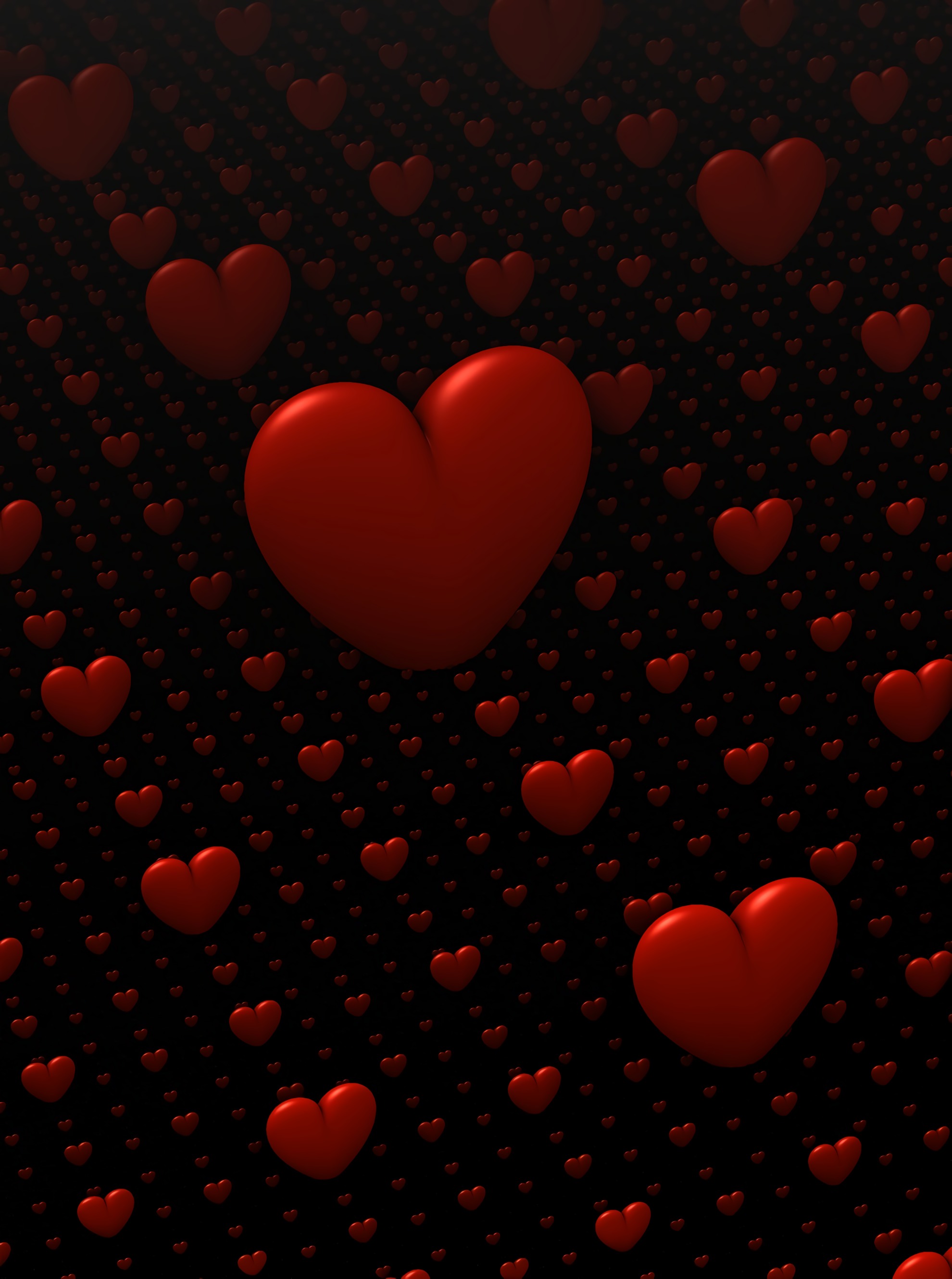 Red Love Heart Wallpapers