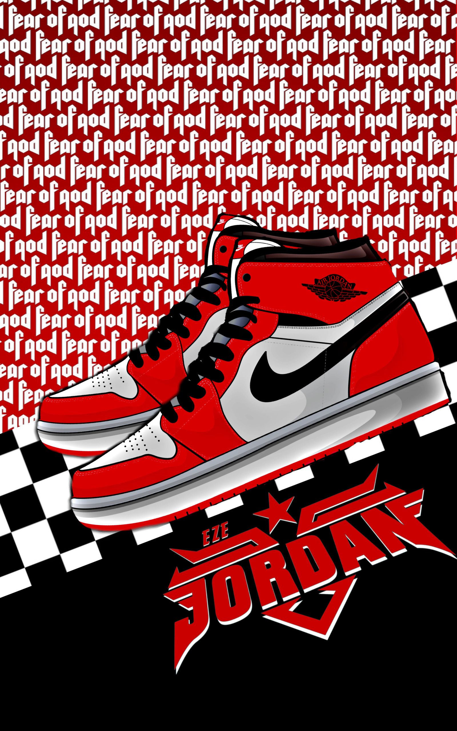 Red Nikes Shoes Wallpapers