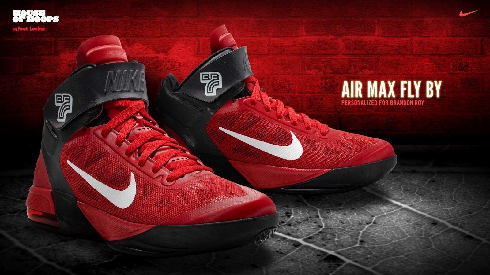 Red Nikes Shoes Wallpapers