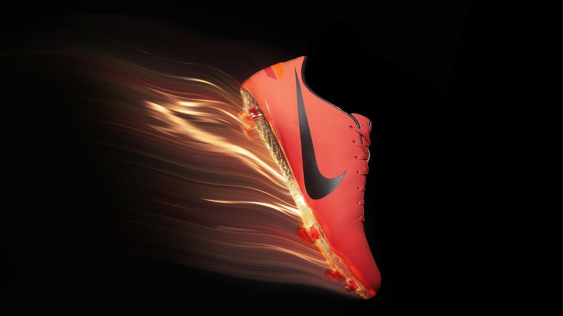 Red Nikes Shoes Wallpapers