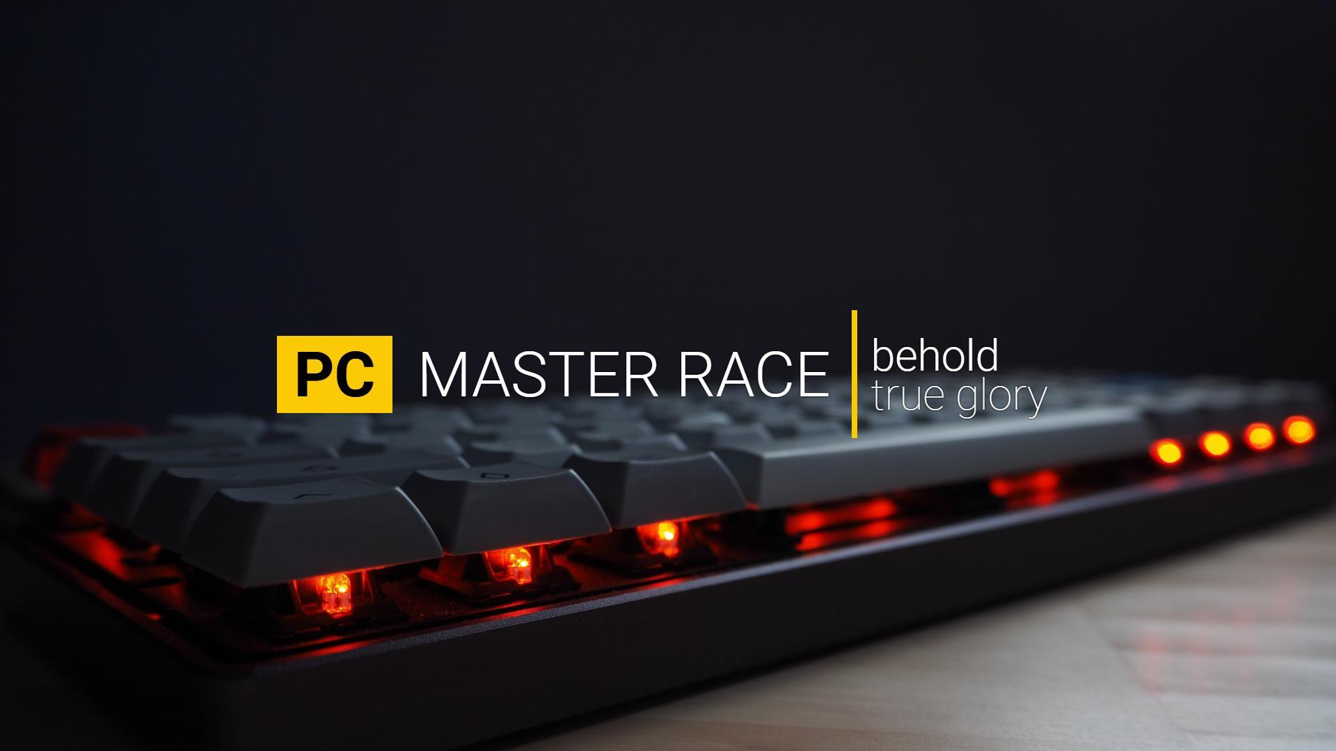 Red Pc Gaming Master Race Wallpapers