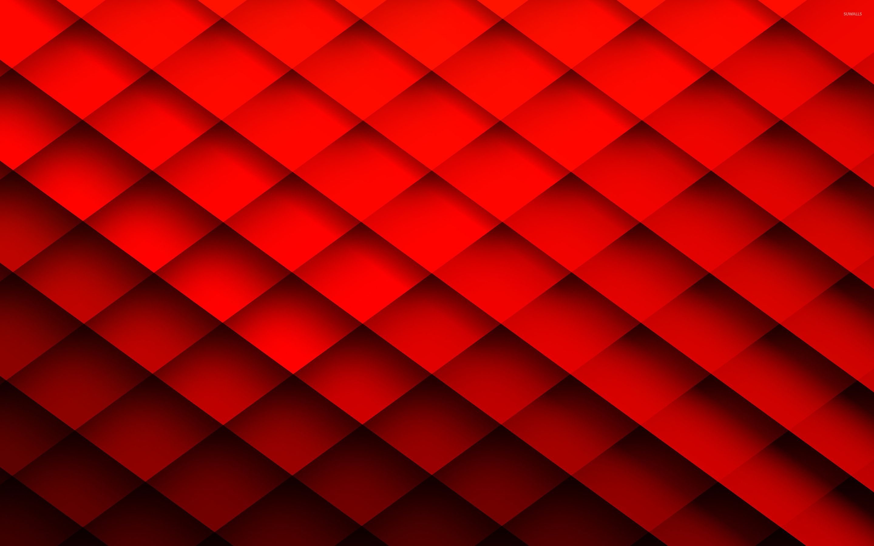 Red Polygon Wallpapers