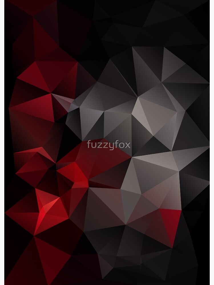 Red Polygon Wallpapers