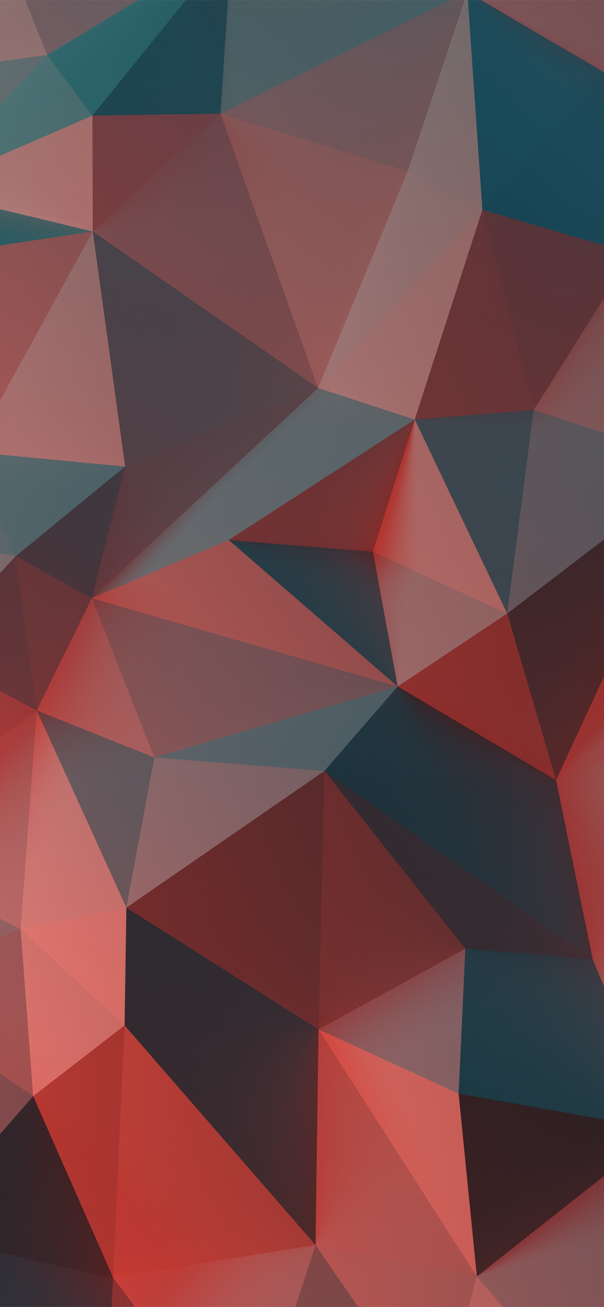 Red Polygon Wallpapers