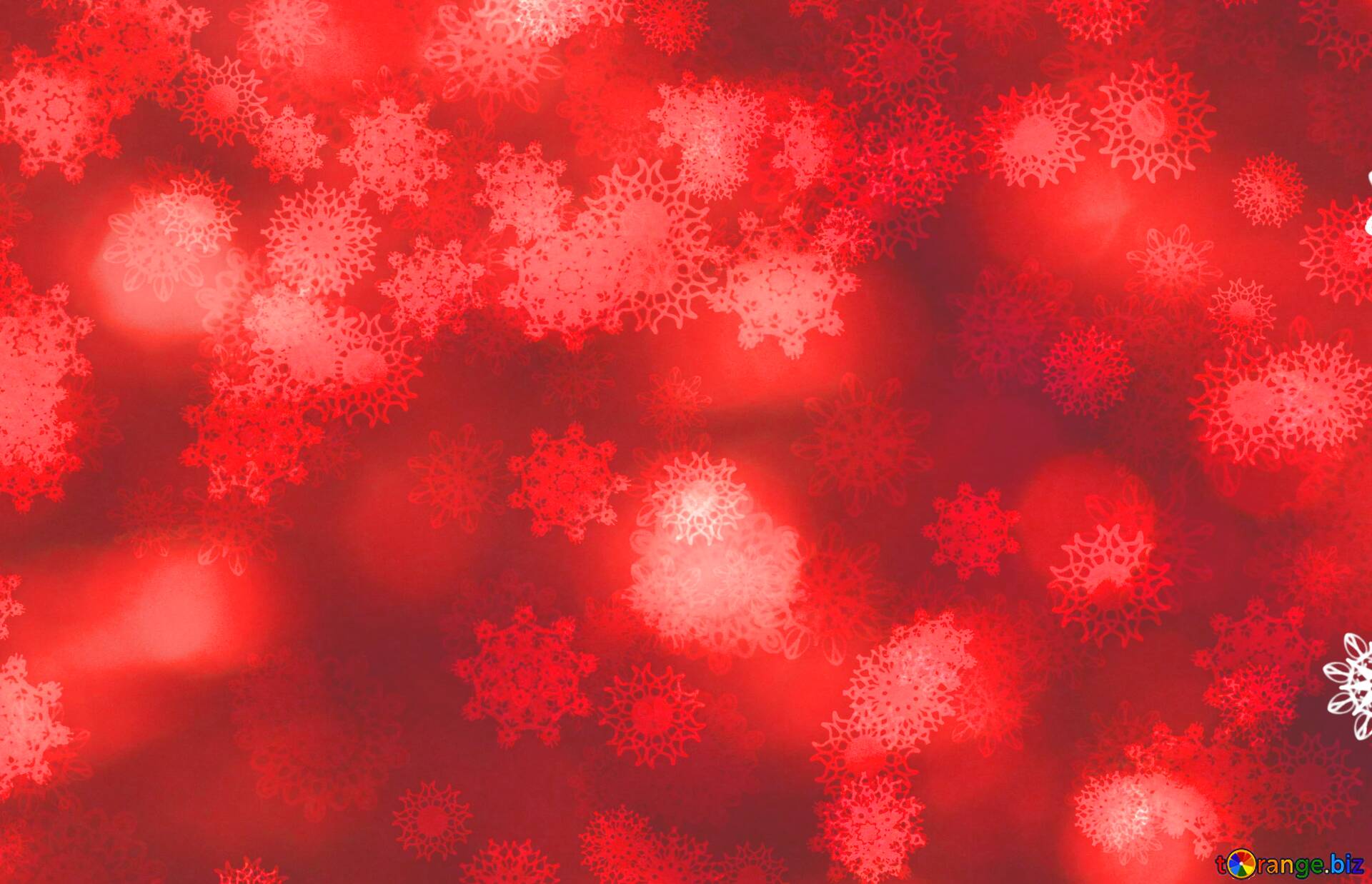 Red Snowflake Wallpapers