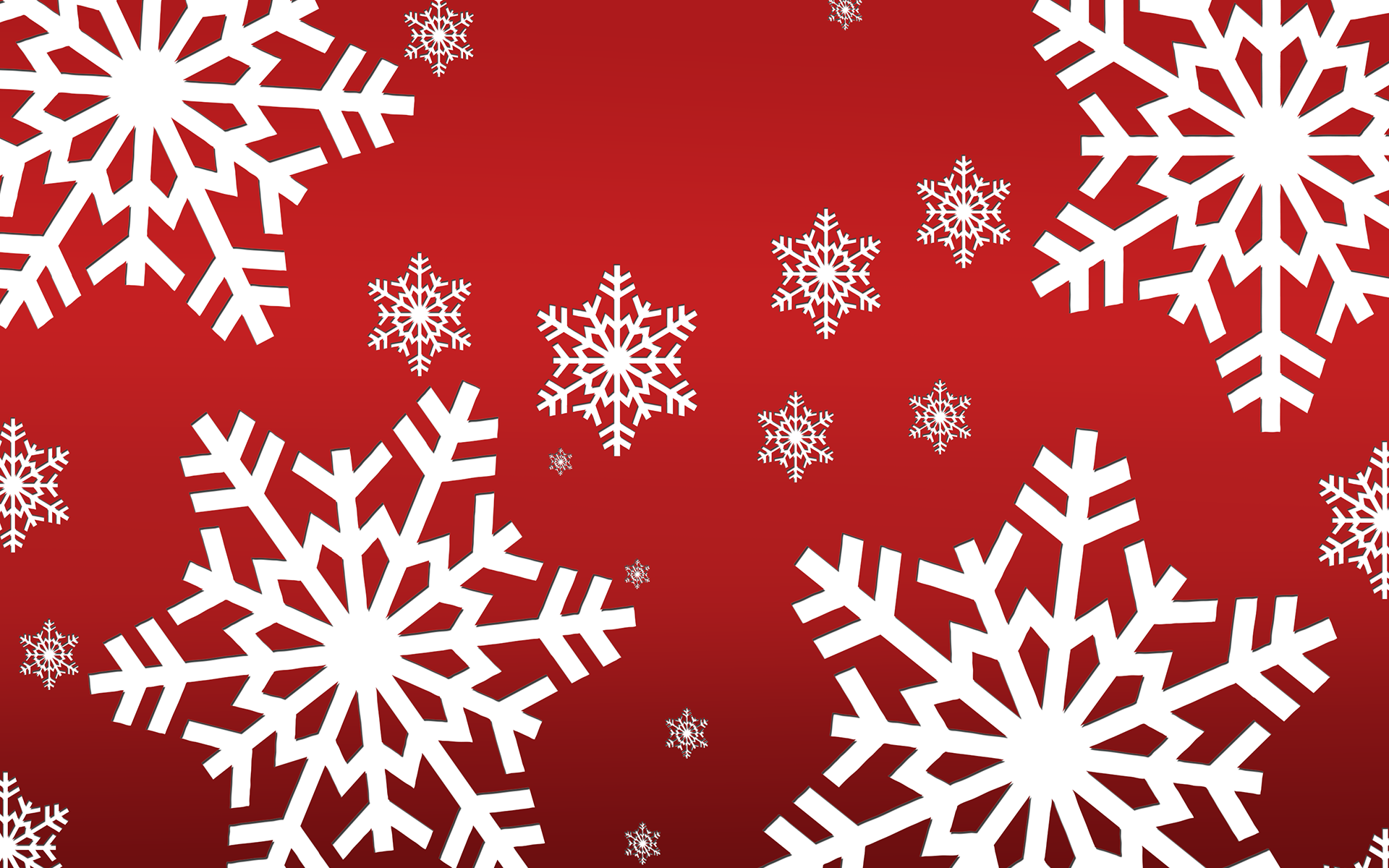 Red Snowflake Wallpapers