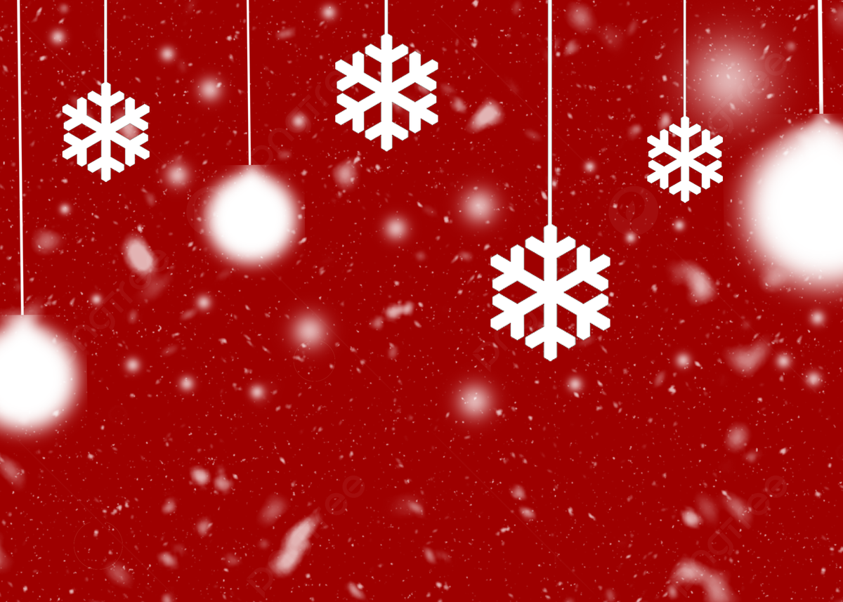 Red Snowflake Wallpapers