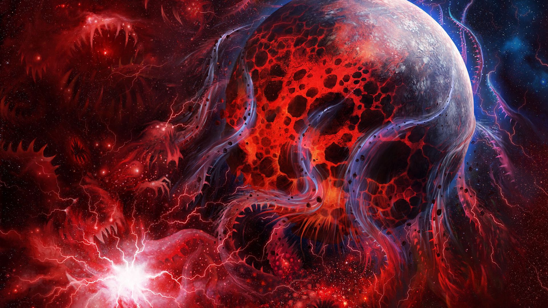 Red Space Wallpapers