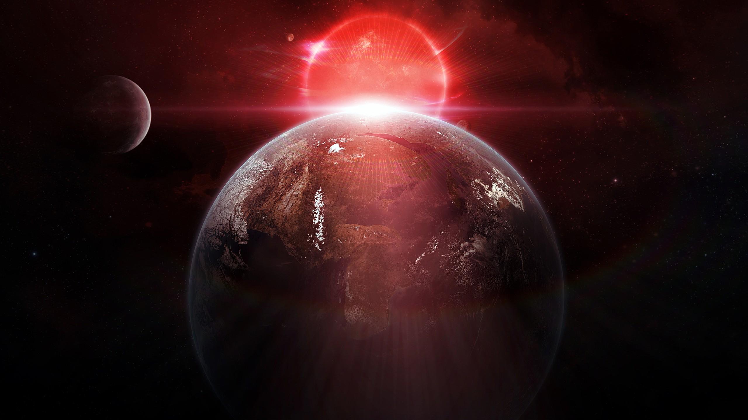 Red Space Wallpapers