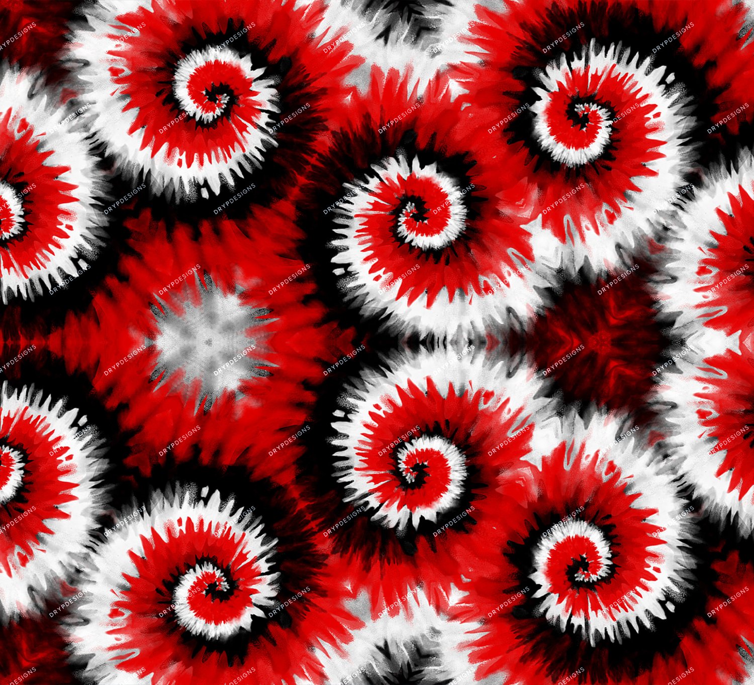 Red Tie Dye Wallpapers