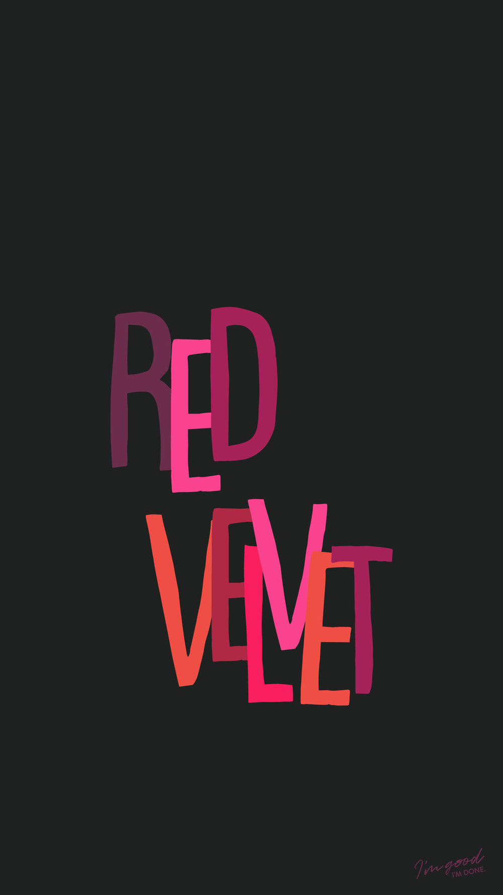 Red Velvet Logo Wallpapers