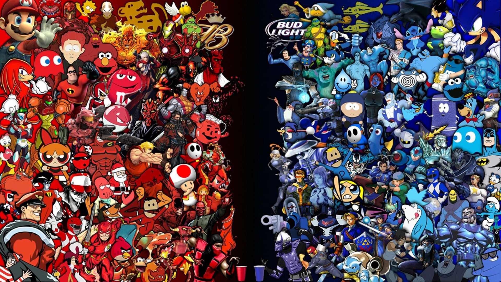 Red Vs Blue Characters Wallpapers