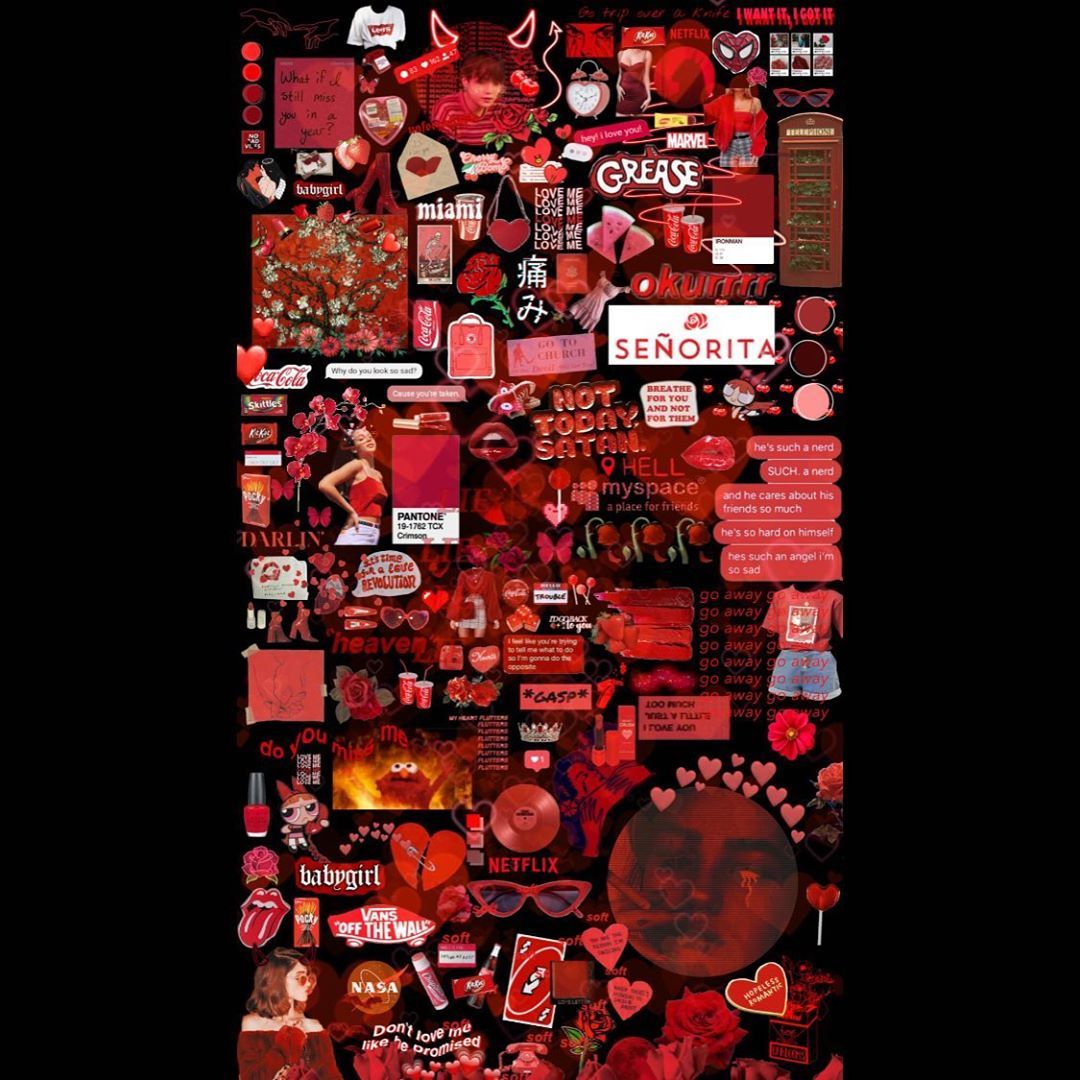 Red Vsco Wallpapers