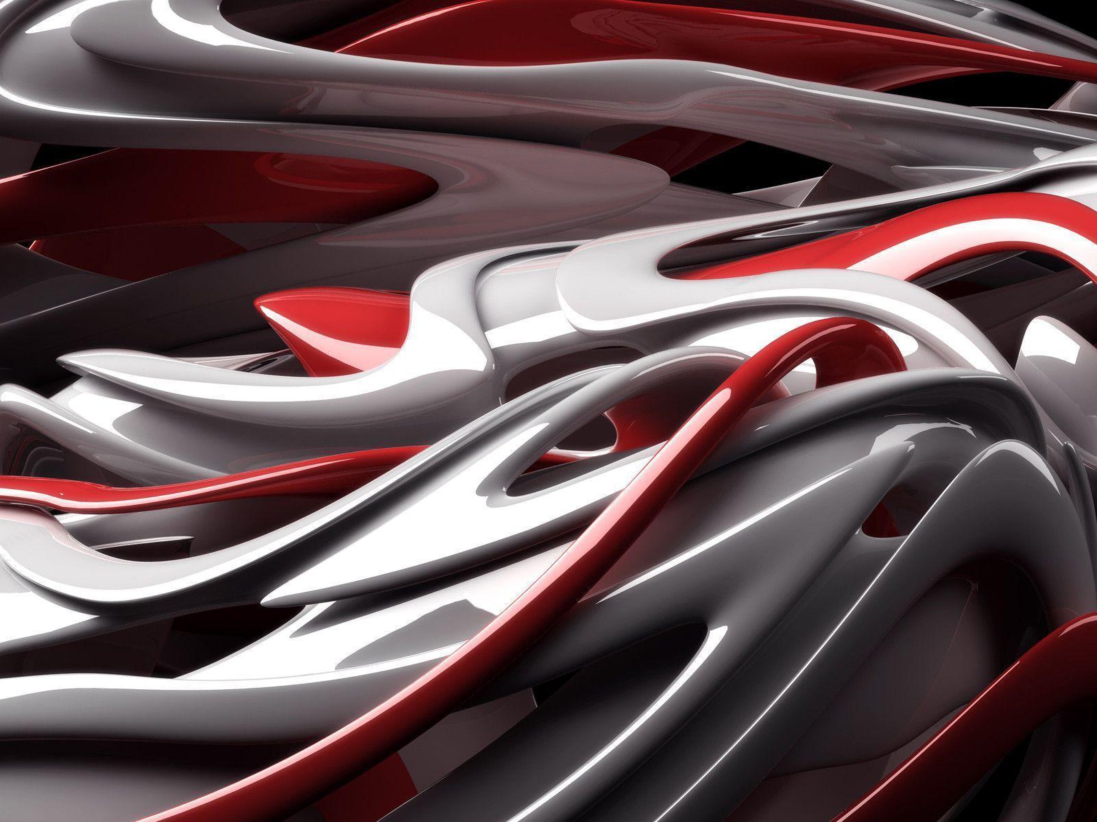 Red White And Black Abstract Wallpapers