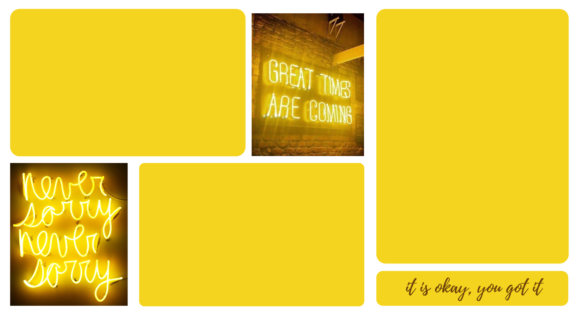 Yellow Aesthetic For Pc Wallpapers