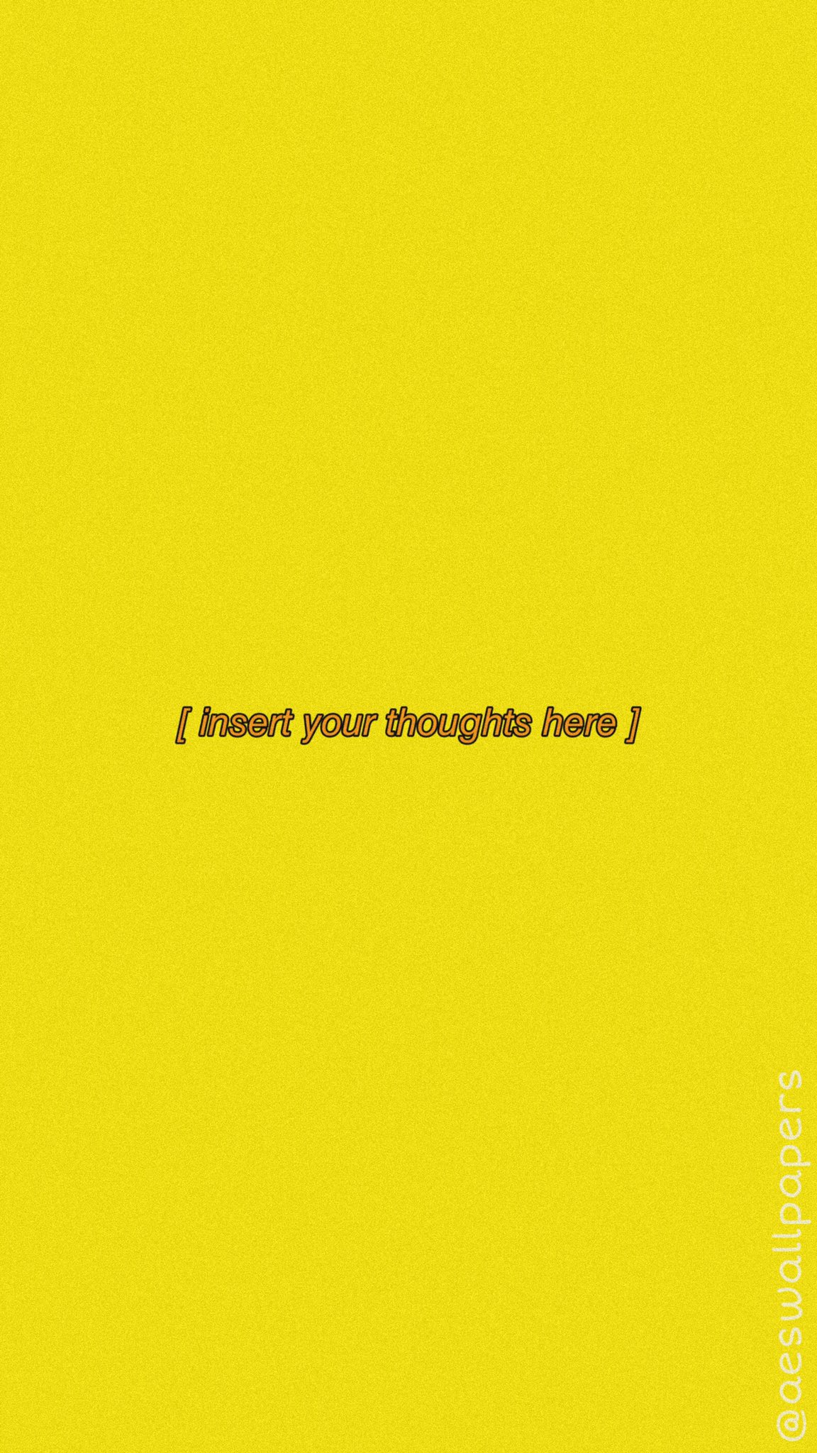 Yellow Aesthetic Twitter Wallpapers