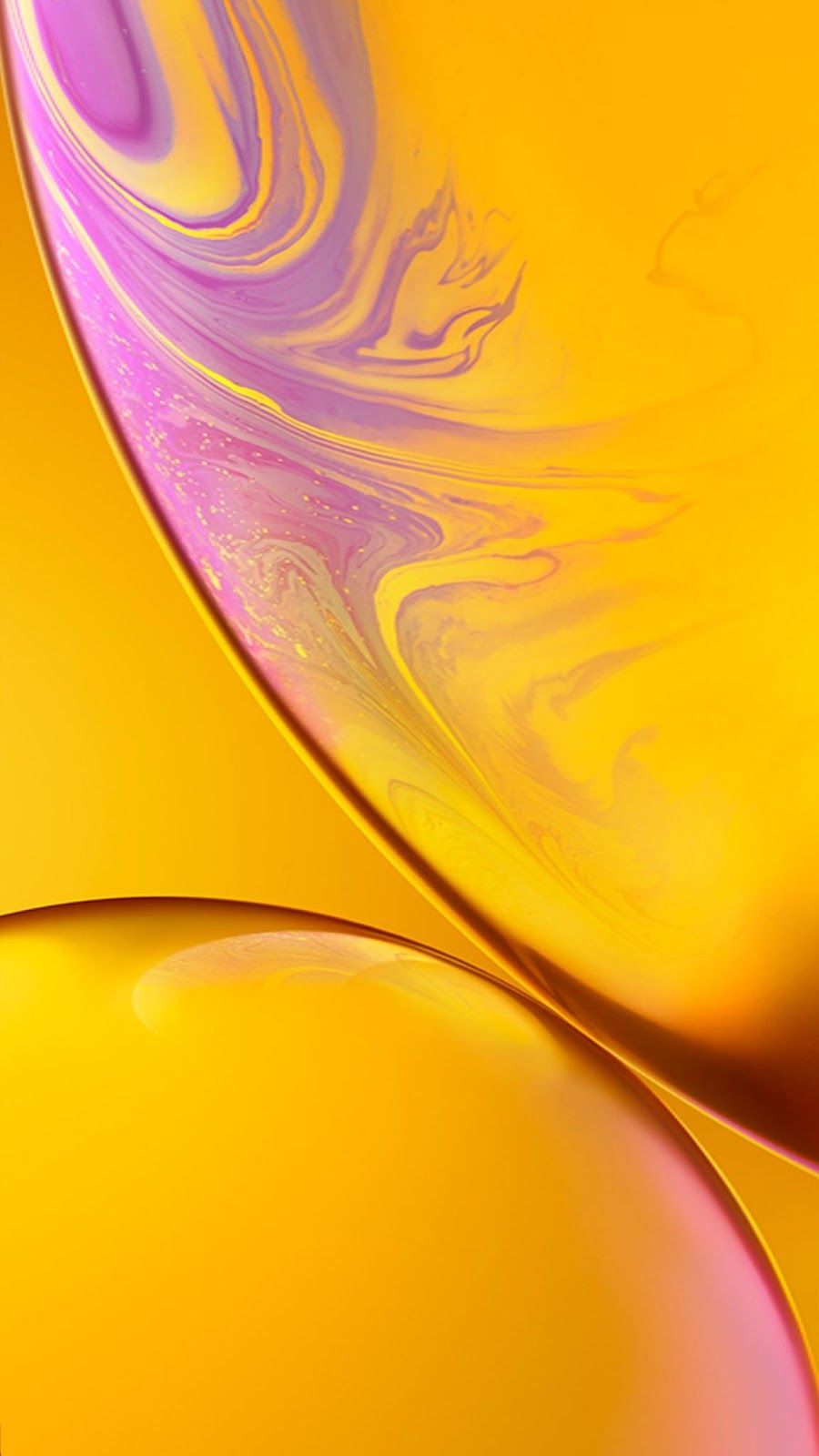 Yellow Apple Iphone Wallpapers