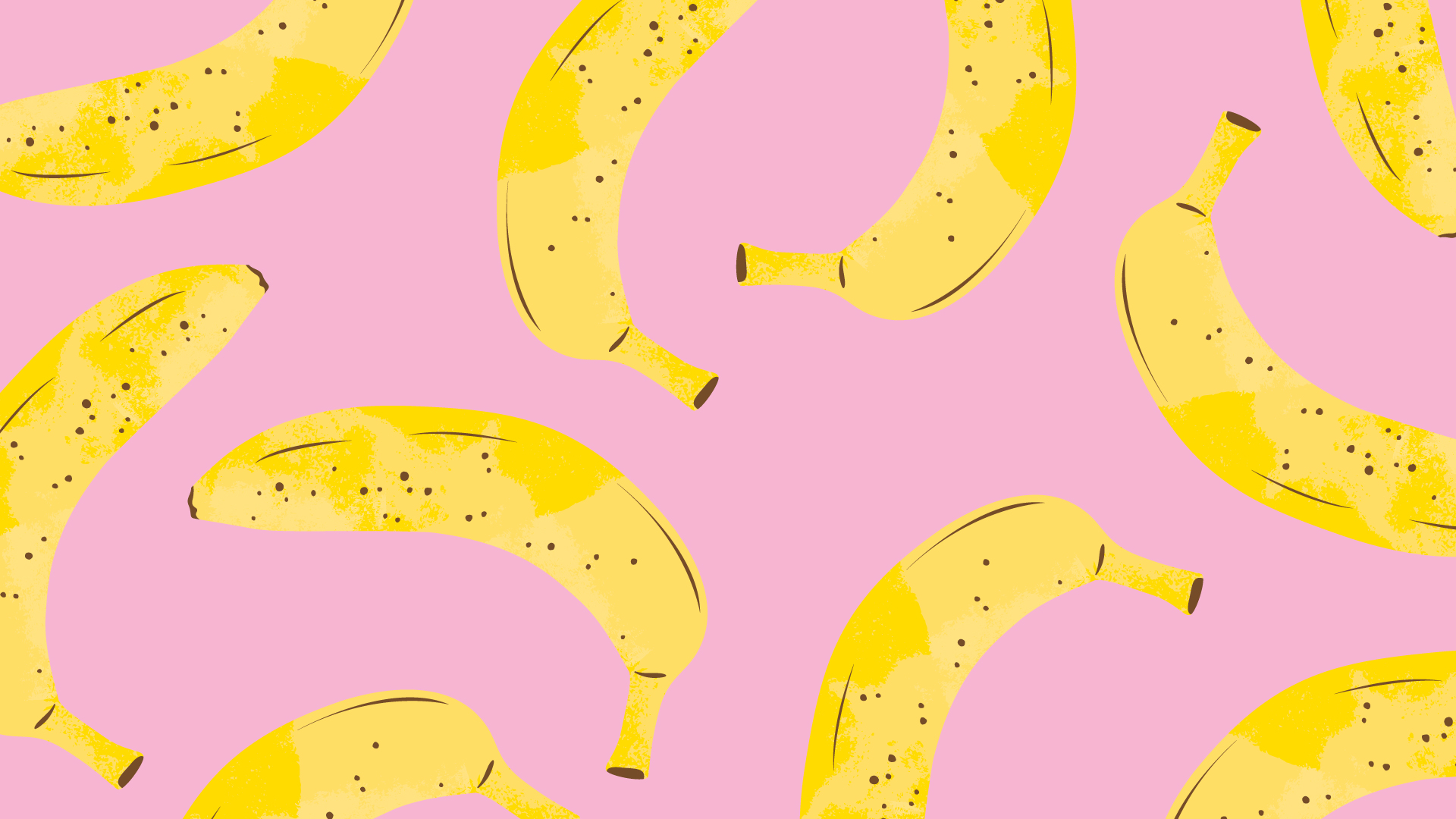 Yellow Banana Aesthetic Computer Wallpapers