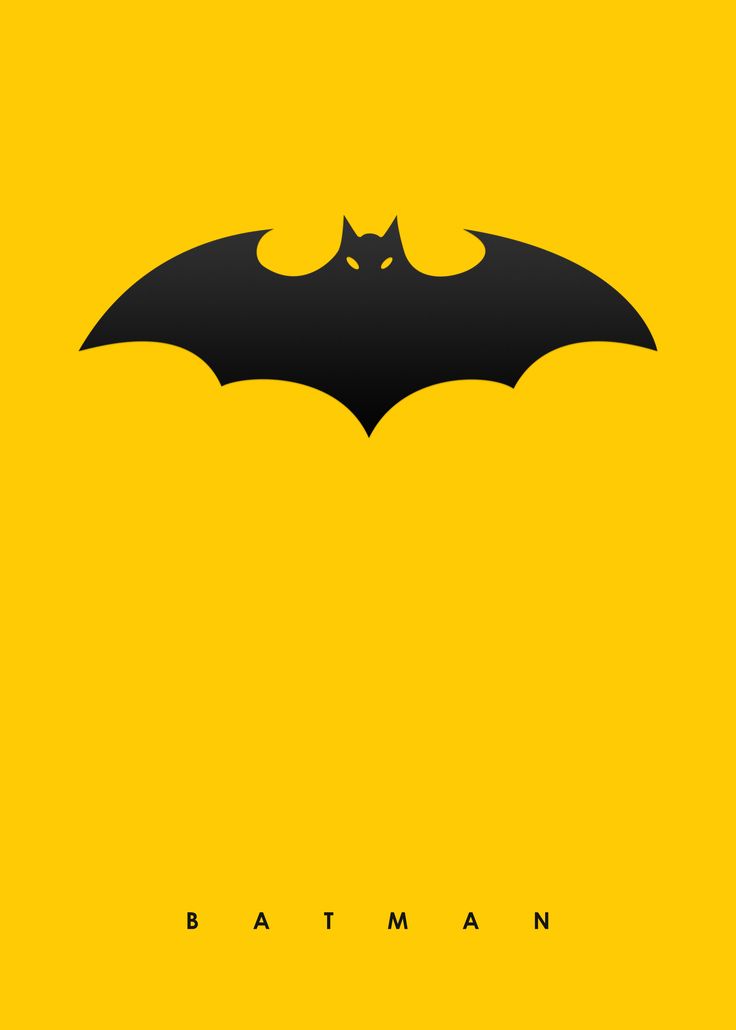 Yellow Batman Sign Wallpapers