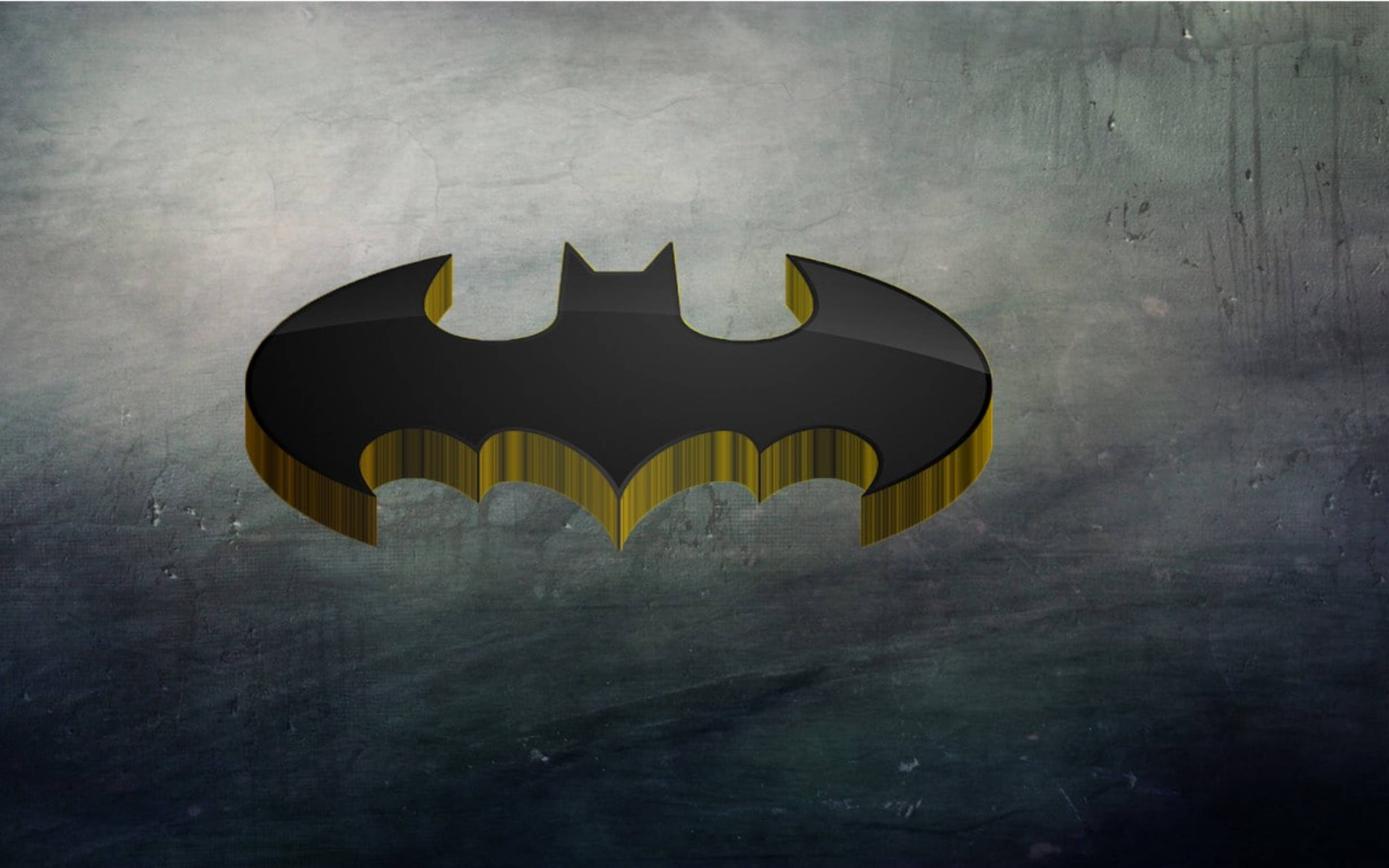 Yellow Batman Sign Wallpapers