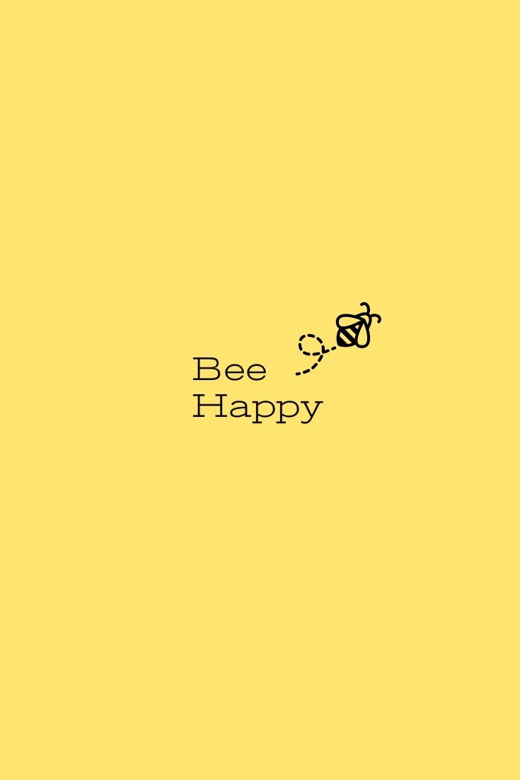 Yellow Be Happy Wallpapers