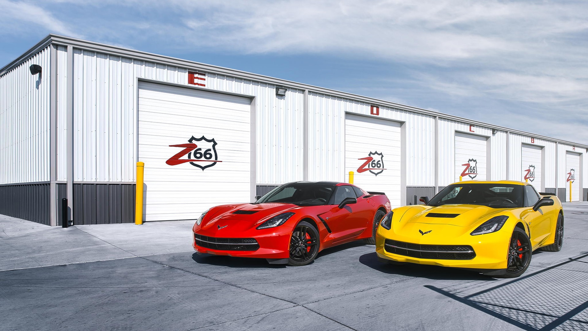 Yellow C7 Corvette Wallpapers