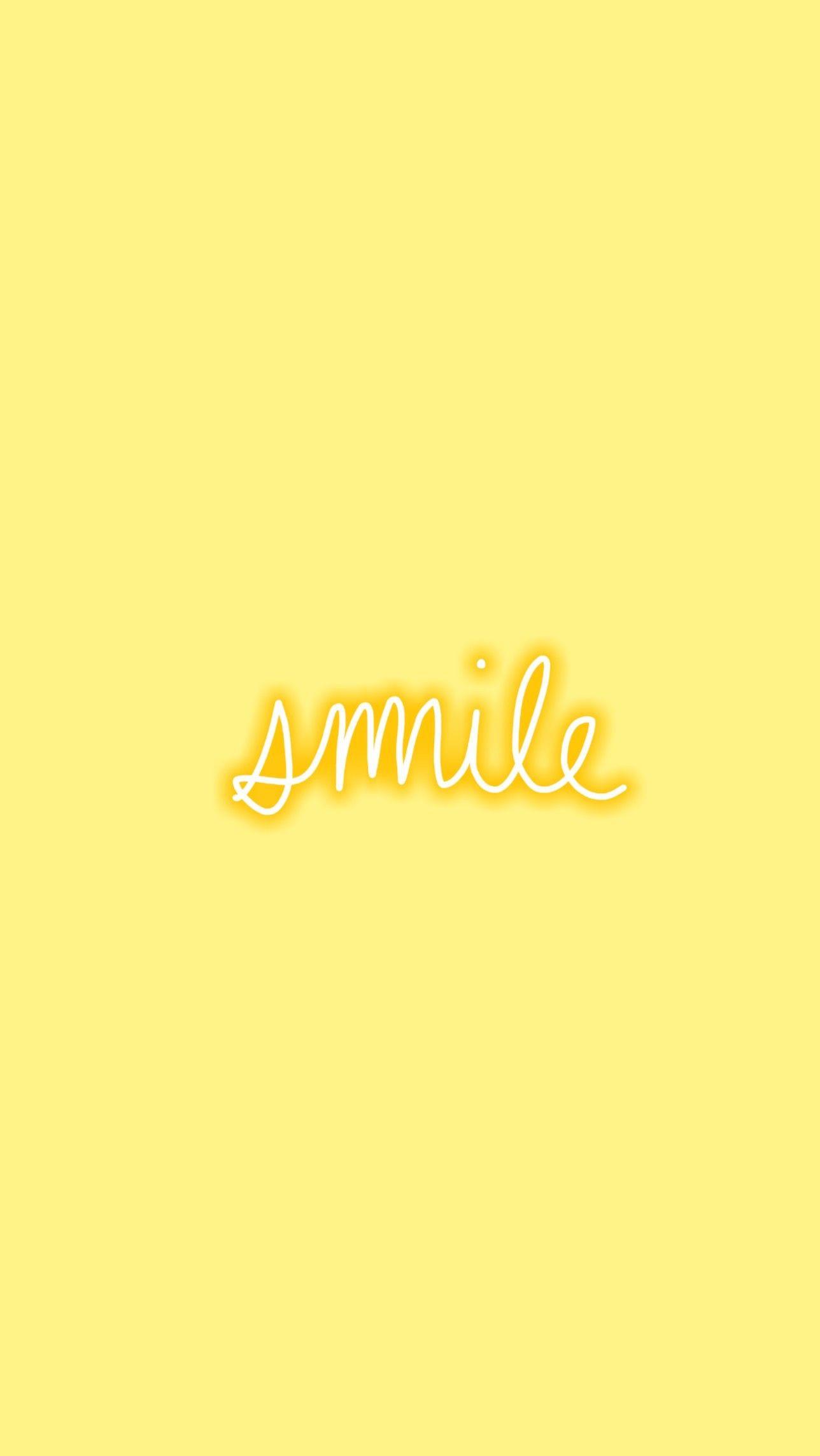 Yellow Cute Aesthetic Wallpapers