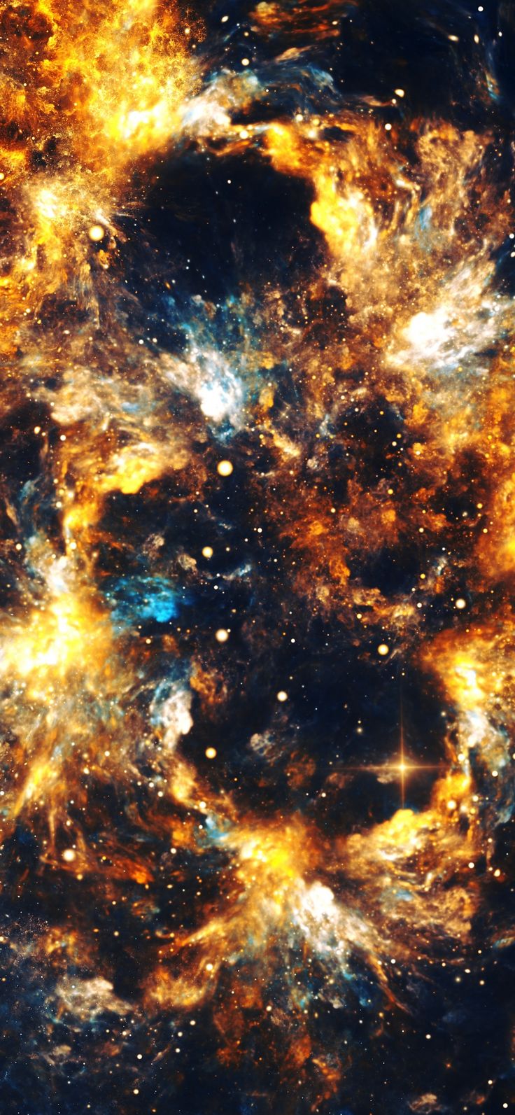 Yellow Galaxy Wallpapers