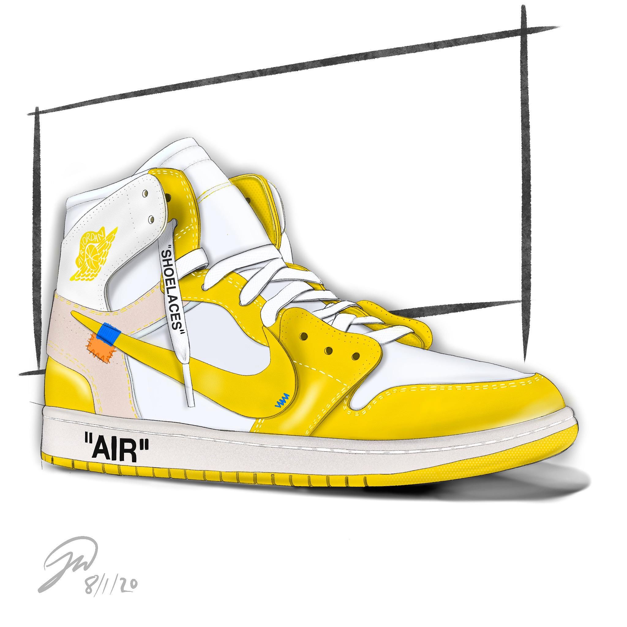 Yellow Jordan Wallpapers