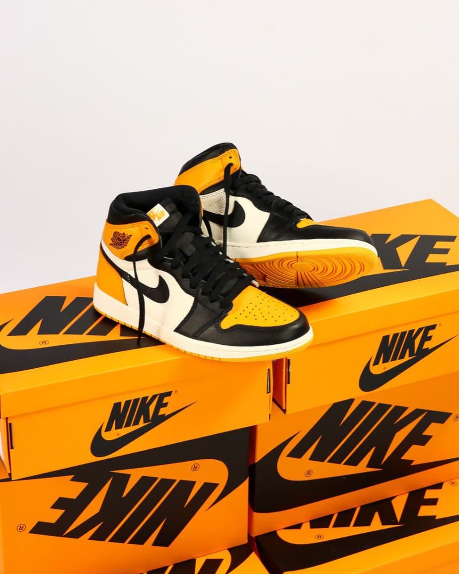 Yellow Jordan 1 Wallpapers