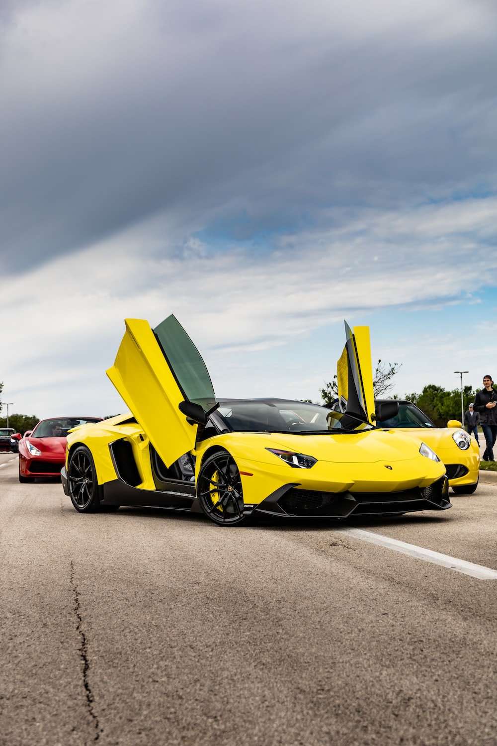 Yellow Lamborghini Aventador Wallpapers