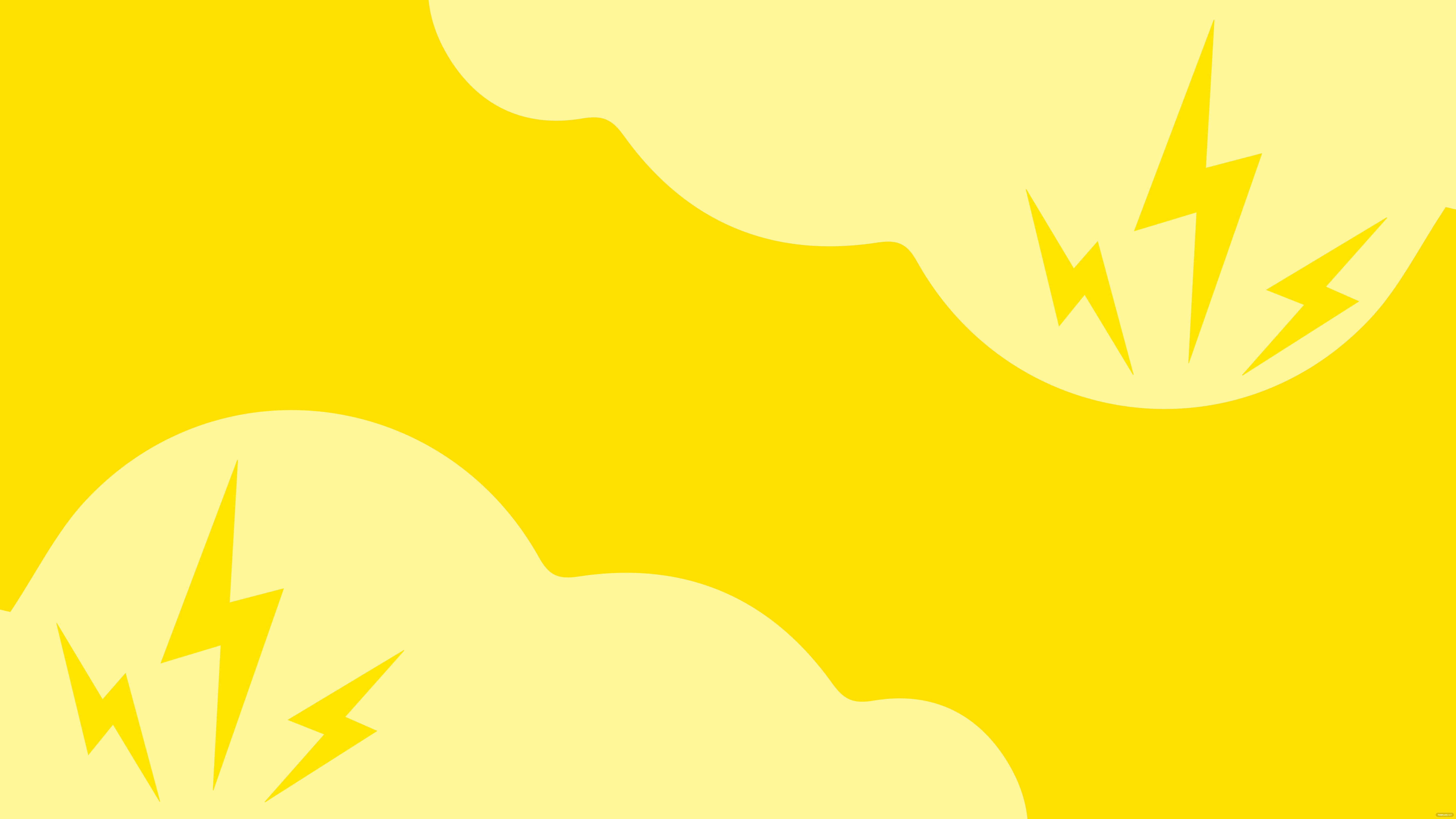 Yellow Lightning Wallpapers