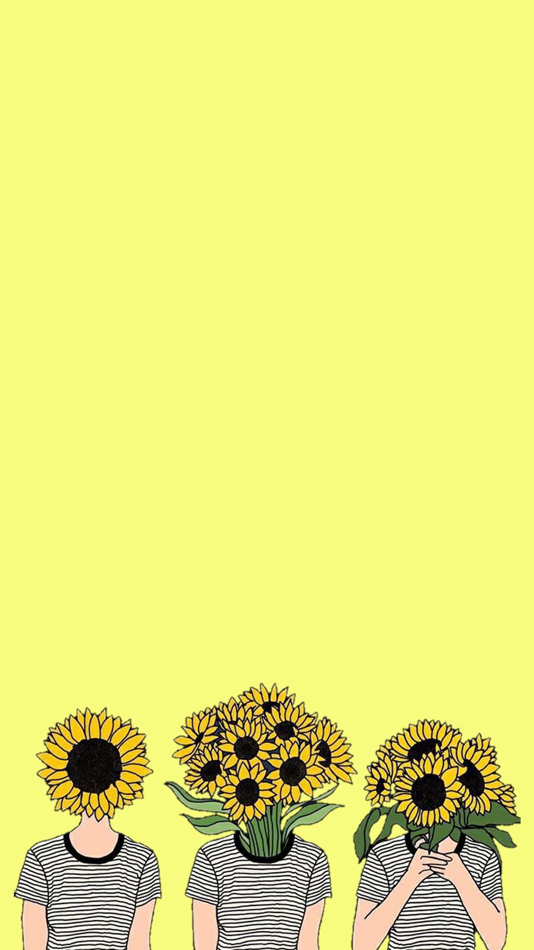 Yellow Minimalist Wallpapers