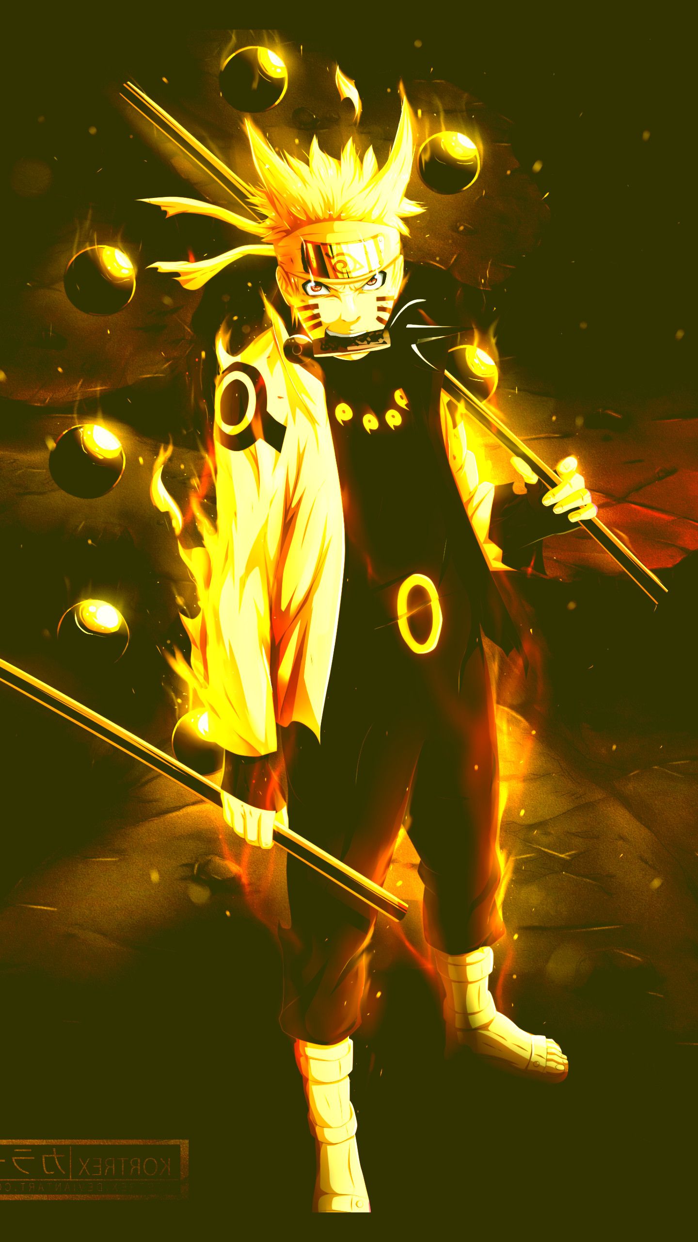 Yellow Naruto Wallpapers