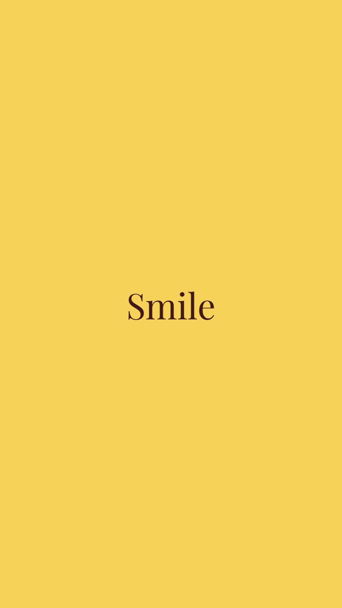 Yellow Smile Wallpapers