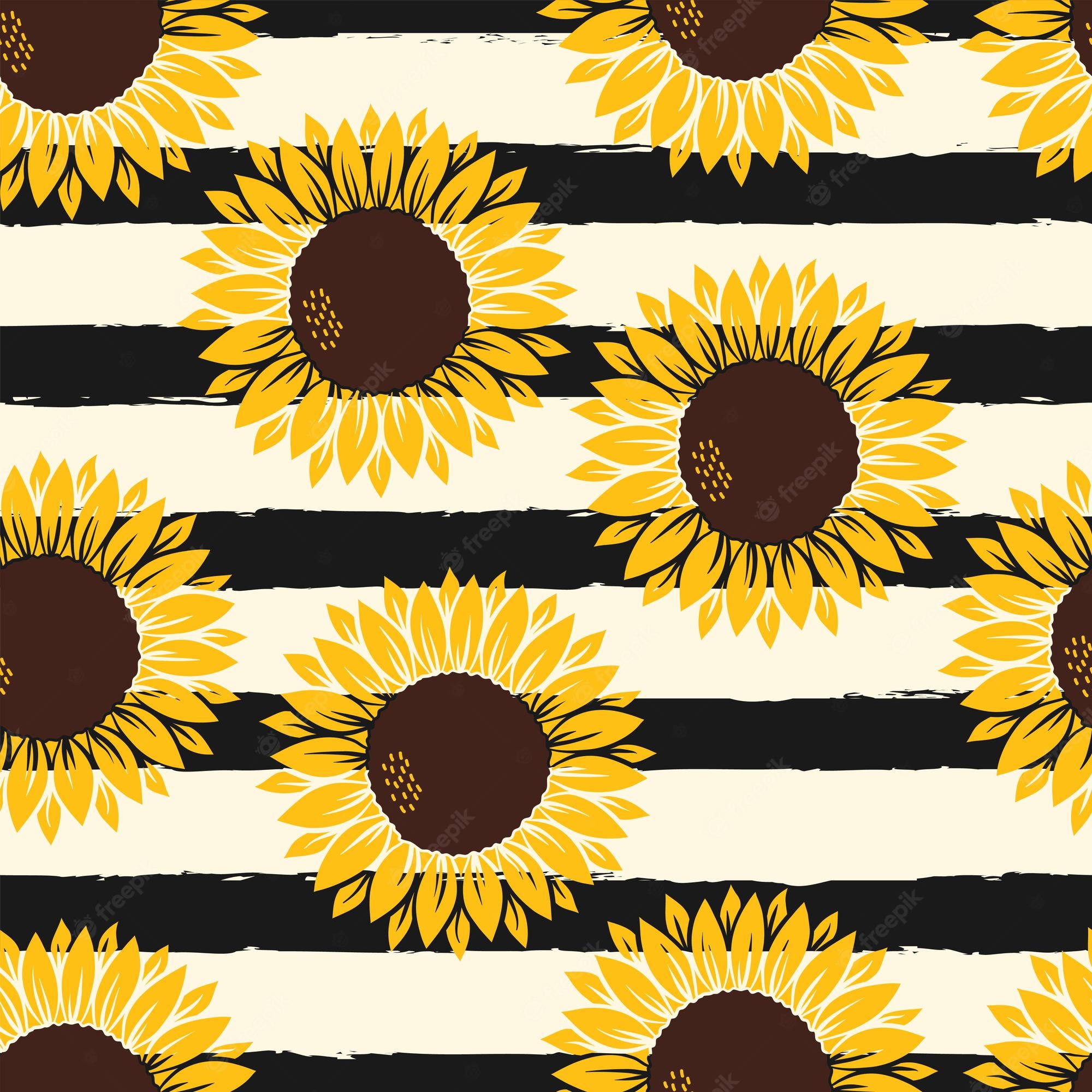 Yellow Sunflower Aesthetic Wallpapers