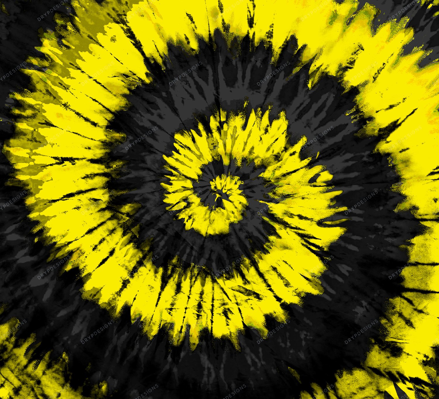 Yellow Tie Dye Wallpapers