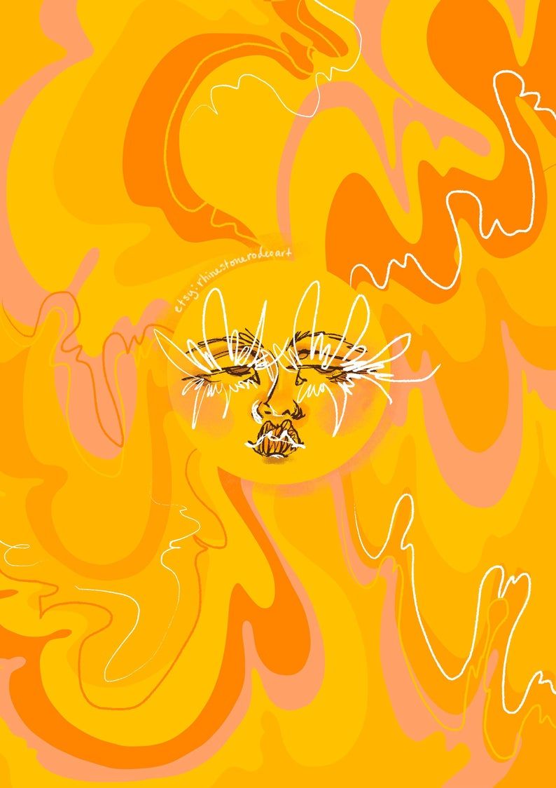 Yellow Trippy Wallpapers