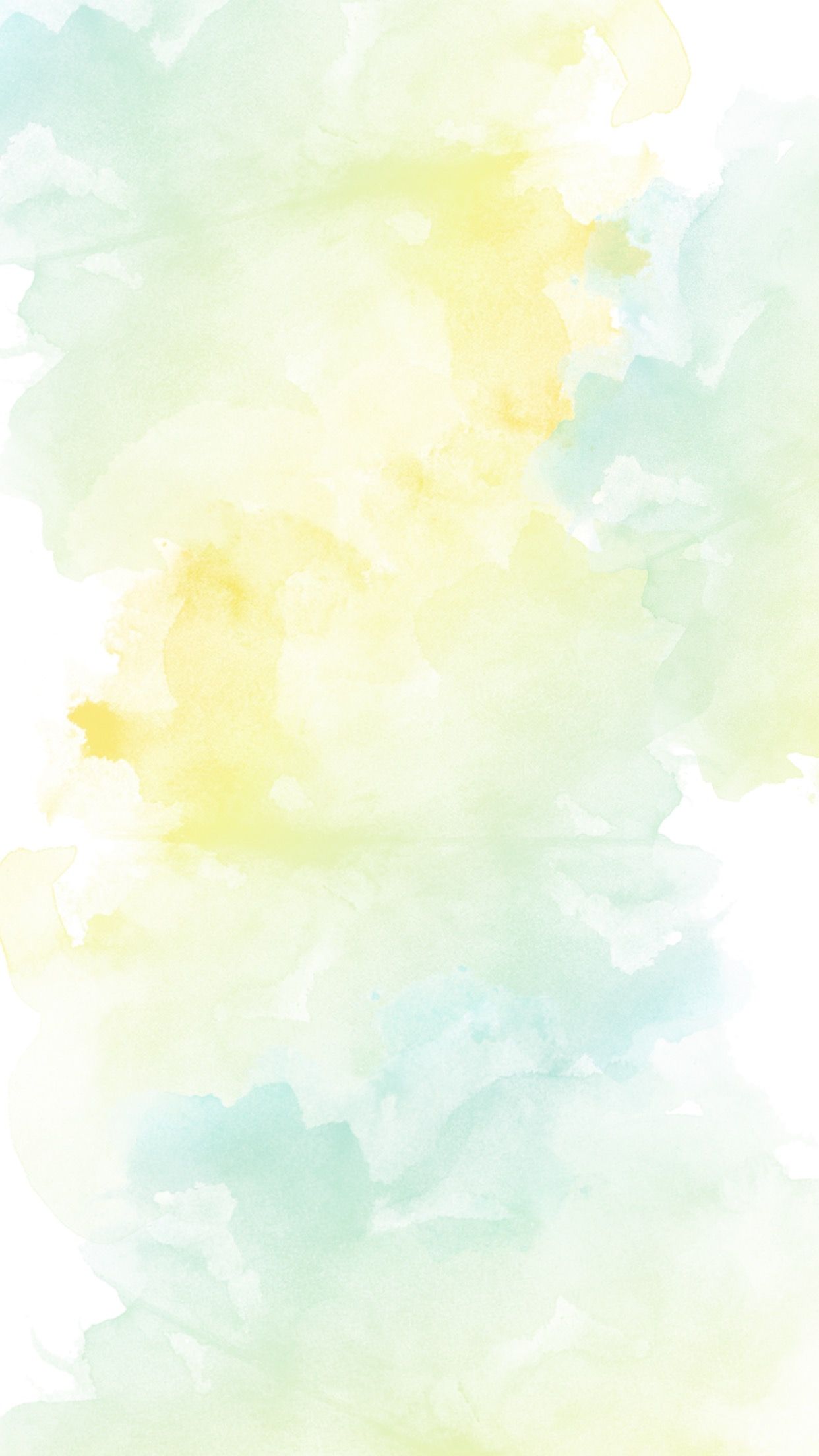 Yellow Watercolor Laptop Wallpapers