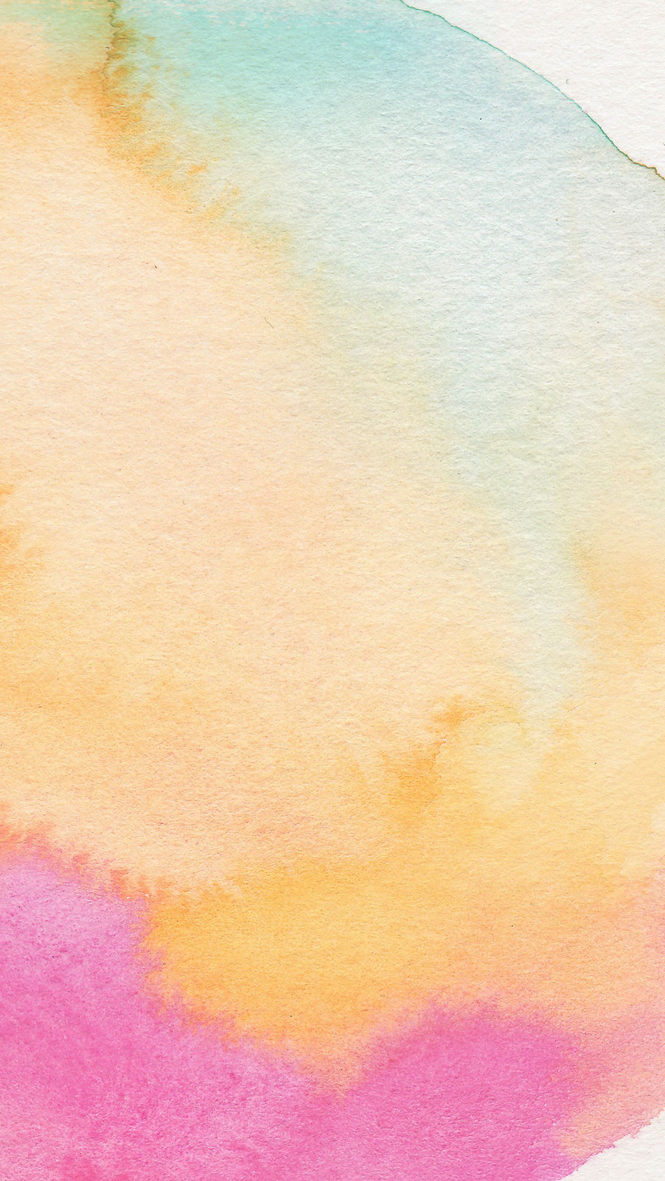 Yellow Watercolor Laptop Wallpapers