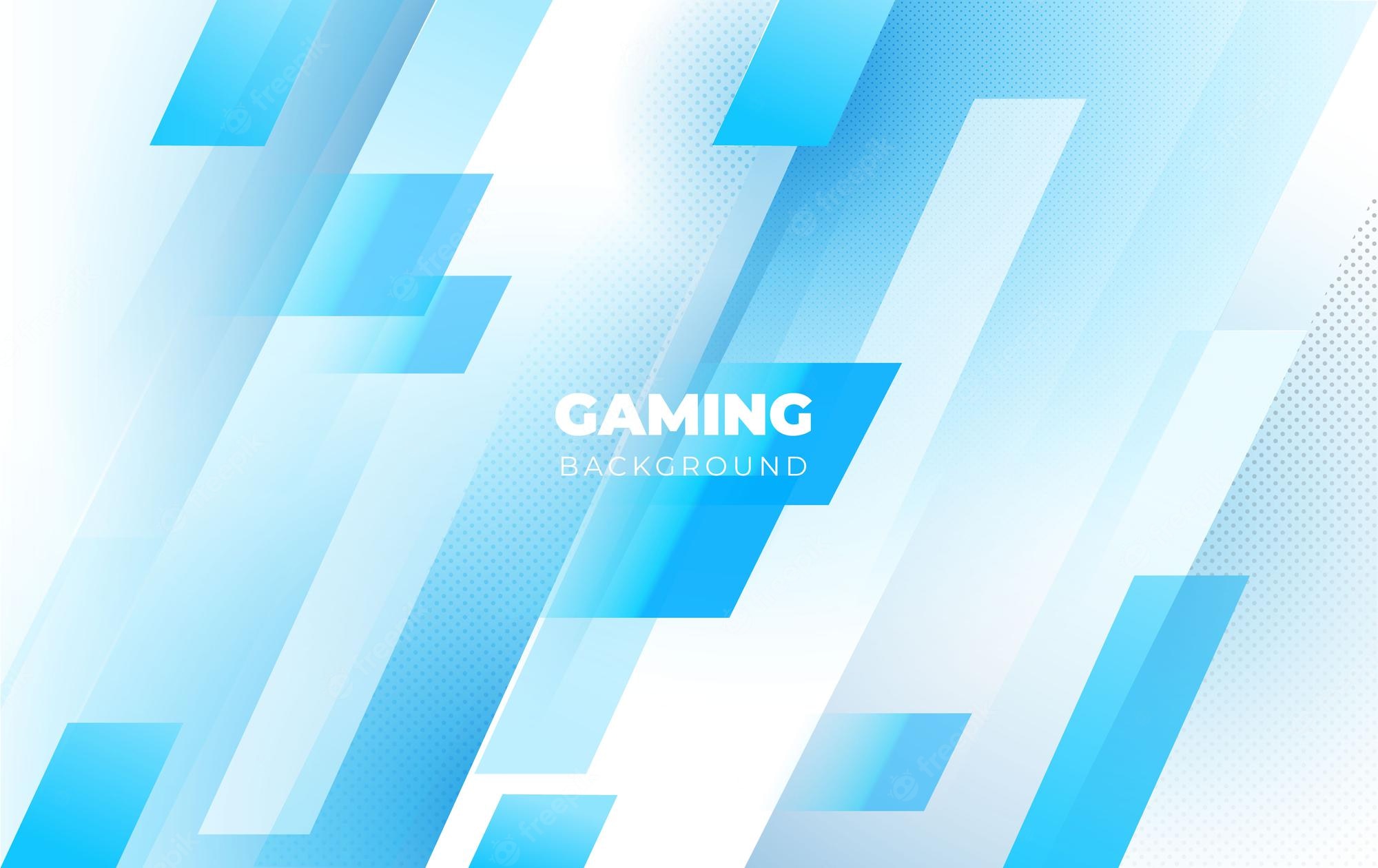 White Gaming Background